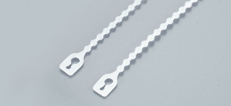 107x2.3 mm (4.2x0.09 Zoll), Kabelbinder, PA66, mit Perlen, wieder lösbar - Perlen Kabelbinder